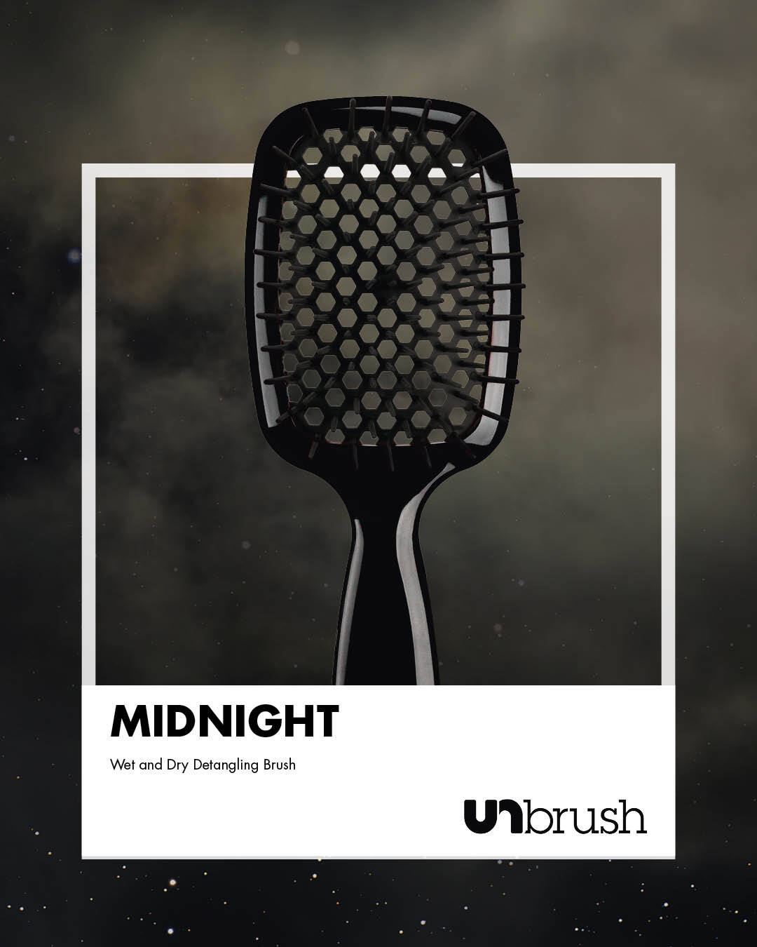 UNbrush Detangling Hair Brush - Midnight