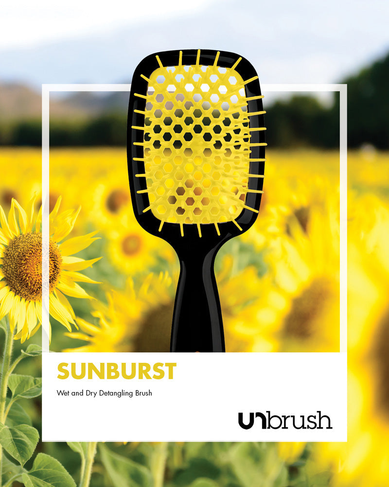 UNbrush Detangling Hair Brush - Sunburst